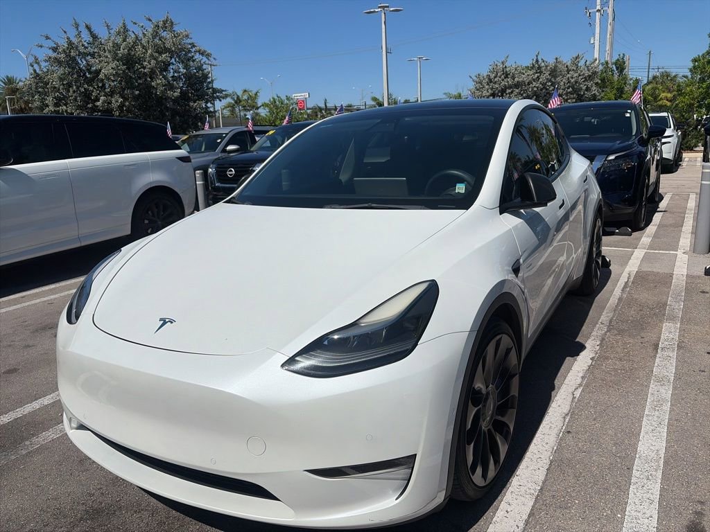 Used 2021 Tesla Model Y Performance AWD/4WD image 1
