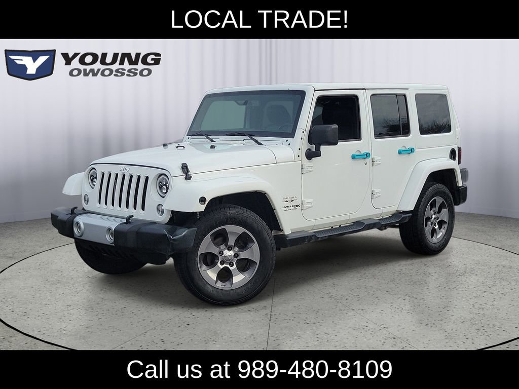 Used 2018 Jeep Wrangler Unlimited Sahara AWD/4WD image 1