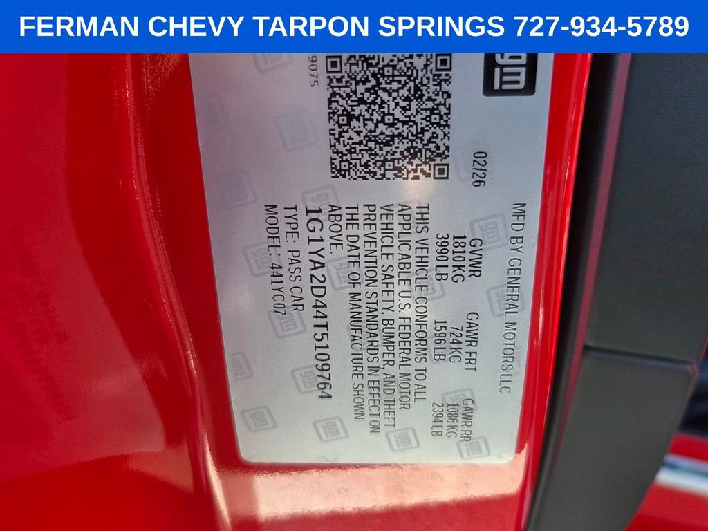 New 2026 Chevrolet Corvette Stingray 2D Coupe image 20