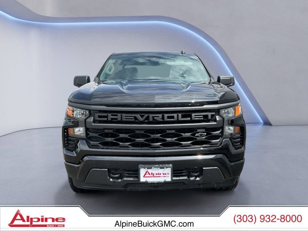 Used 2024 Chevrolet Silverado 1500 Custom w/ LPO, Dark Essentials Package AWD/4WD image 8