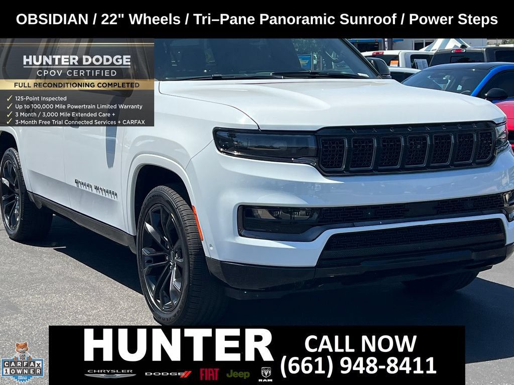 Certified 2024 Jeep Grand Wagoneer L Series II w/ Quick Order Packagew 28T AWD/4WD image 12