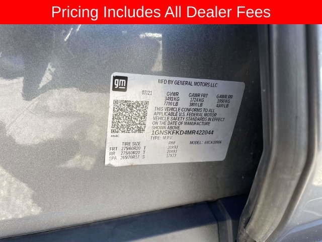 Used 2021 Chevrolet Suburban Premier w/ Premium Package AWD/4WD image 40