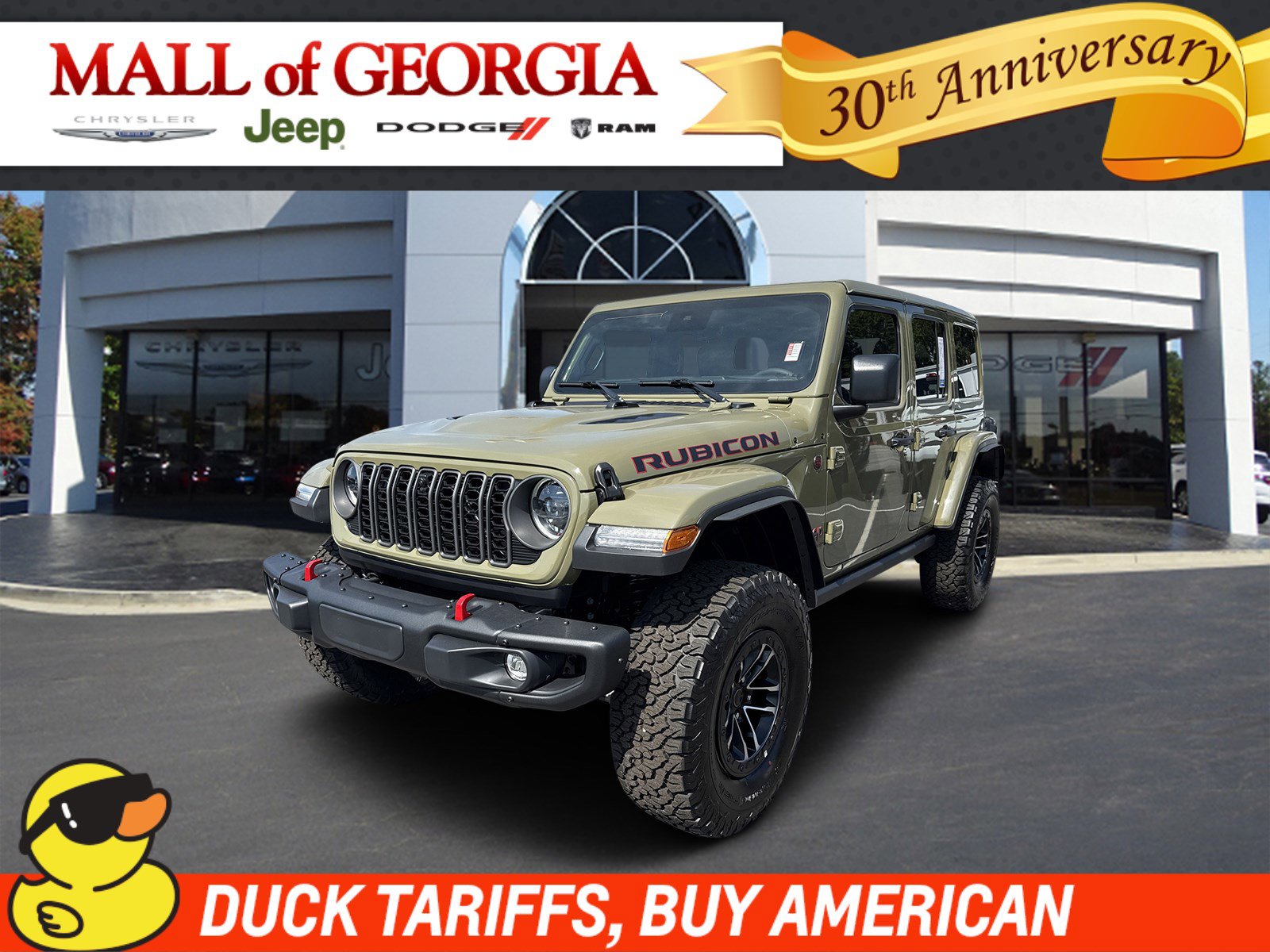 New 2025 Jeep Wrangler Unlimited Rubicon