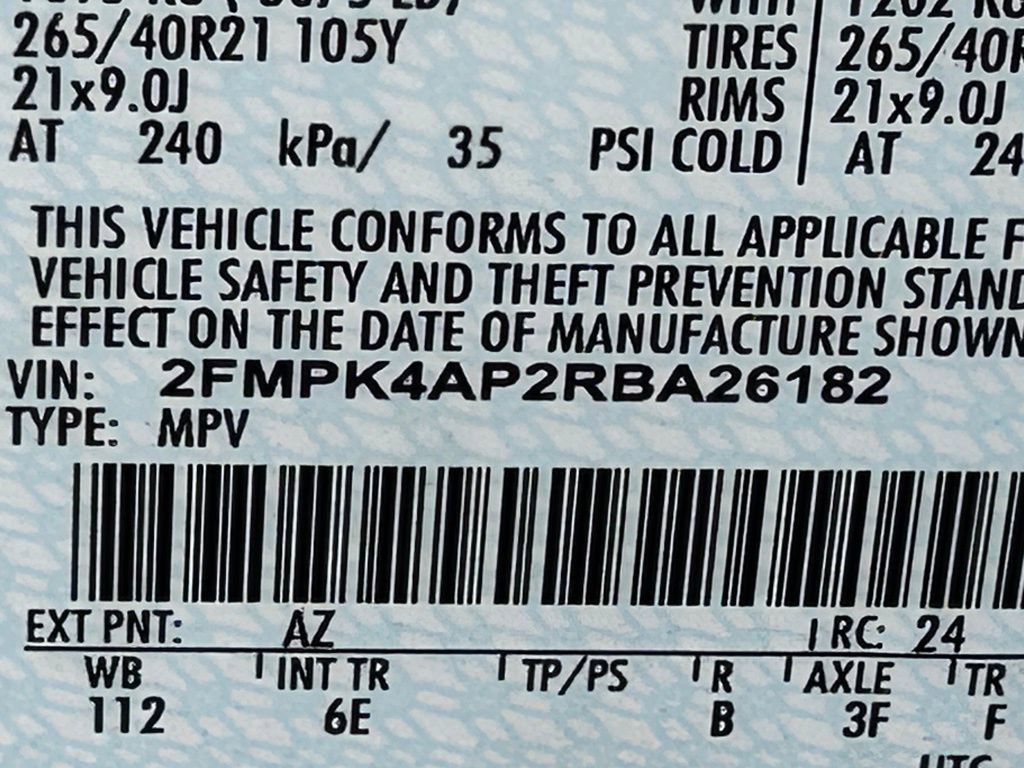 Used 2024 Ford Edge ST w/ Equipment Group 401A image 54