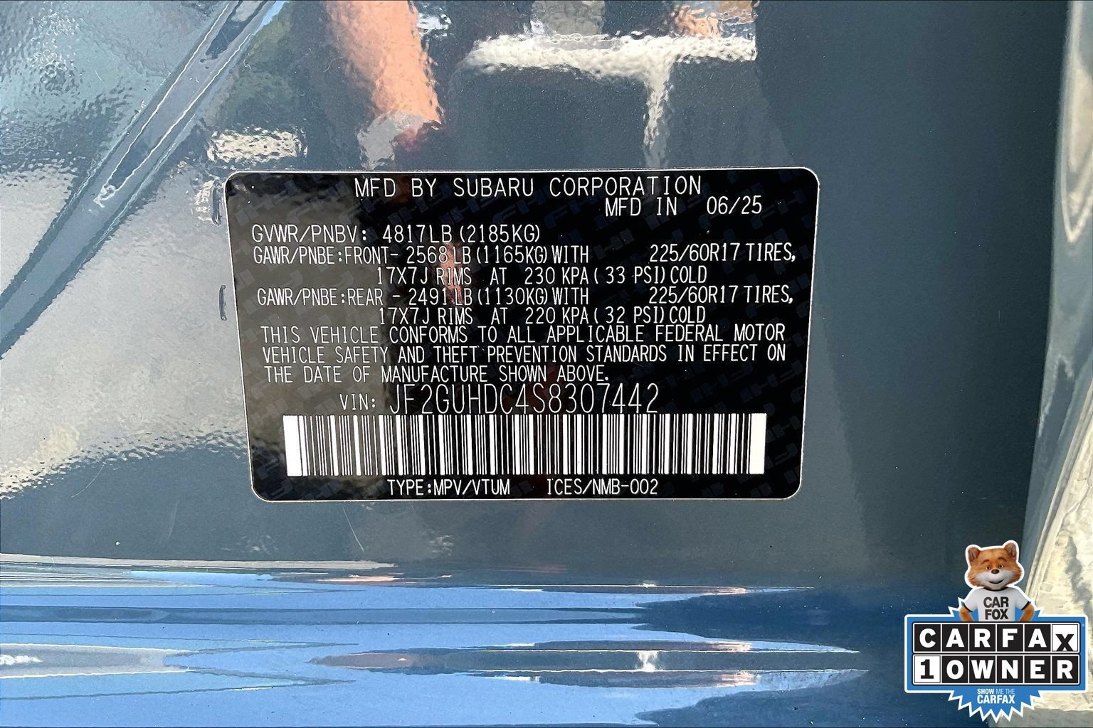 Certified 2025 Subaru Crosstrek 2.5i Premium AWD/4WD image 32