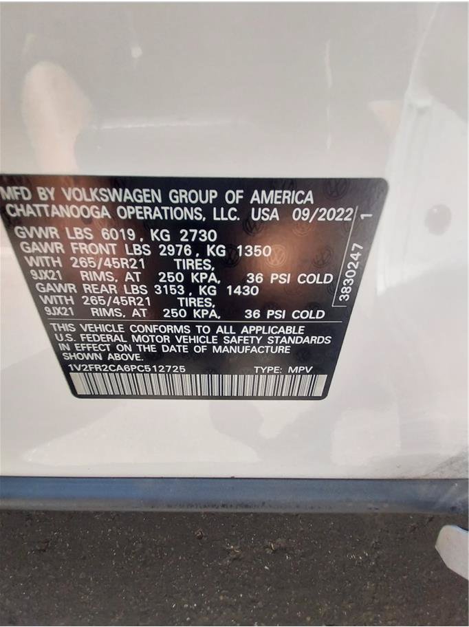 Used 2023 Volkswagen Atlas SEL Premium AWD/4WD image 20