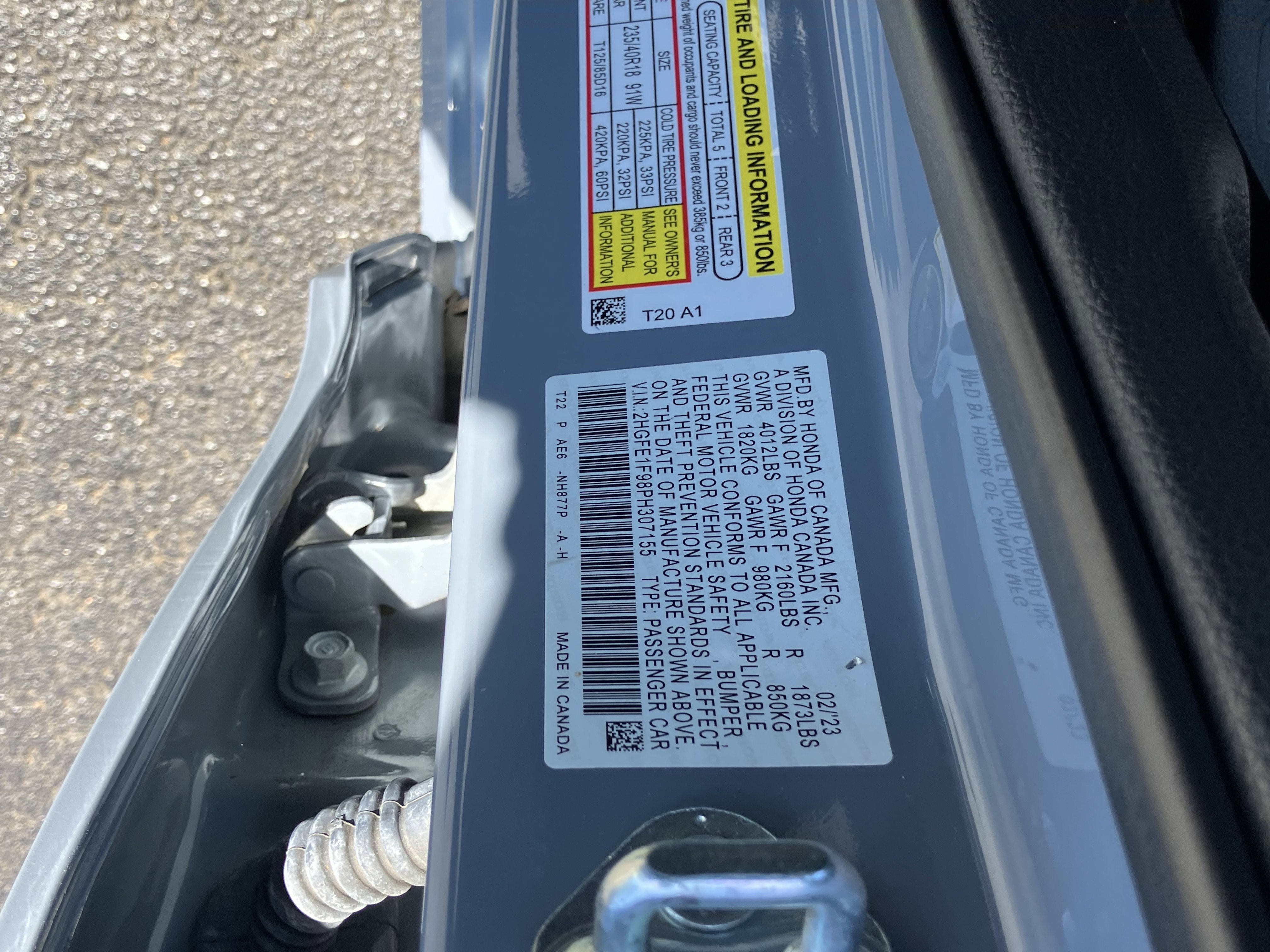 Certified 2023 Honda Civic Touring image 28