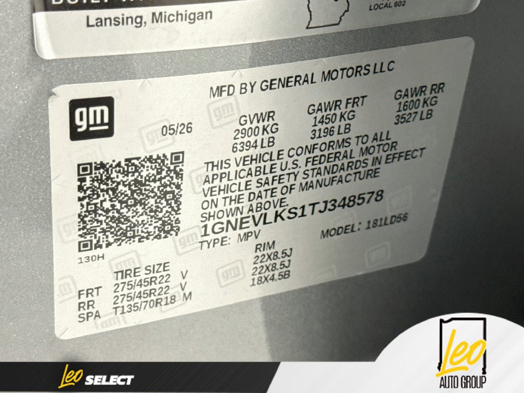 Used 2026 Chevrolet Traverse RS AWD/4WD image 38