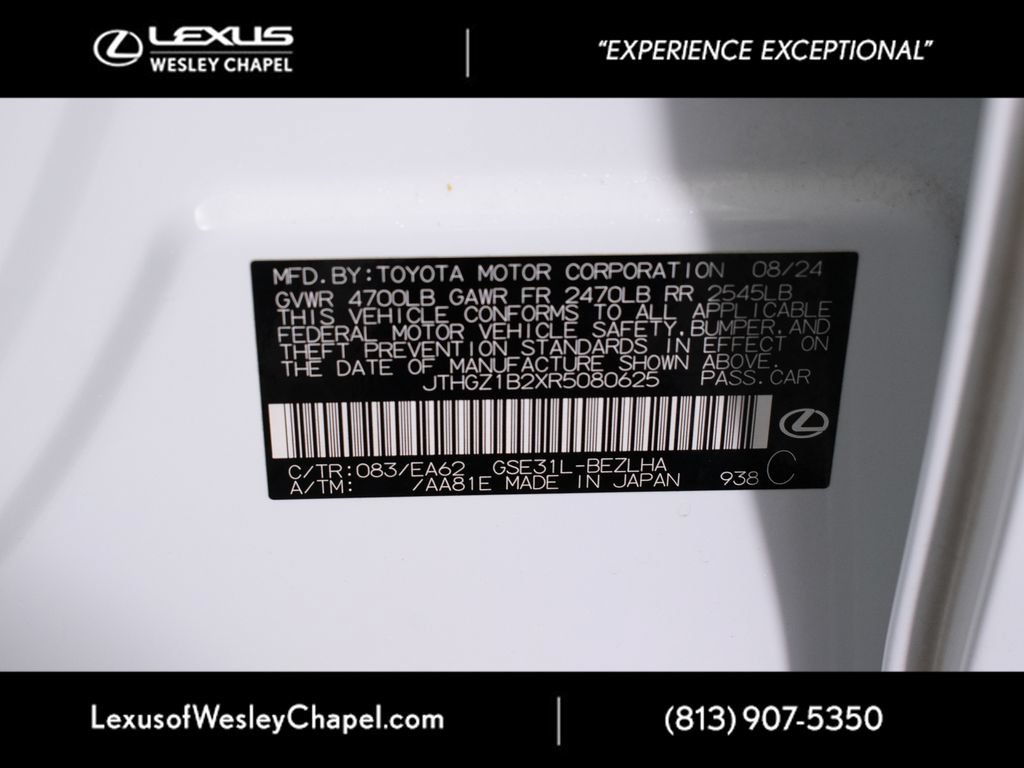 Certified 2024 Lexus IS 350 F Sport w/ Blackout Package RWD image 27