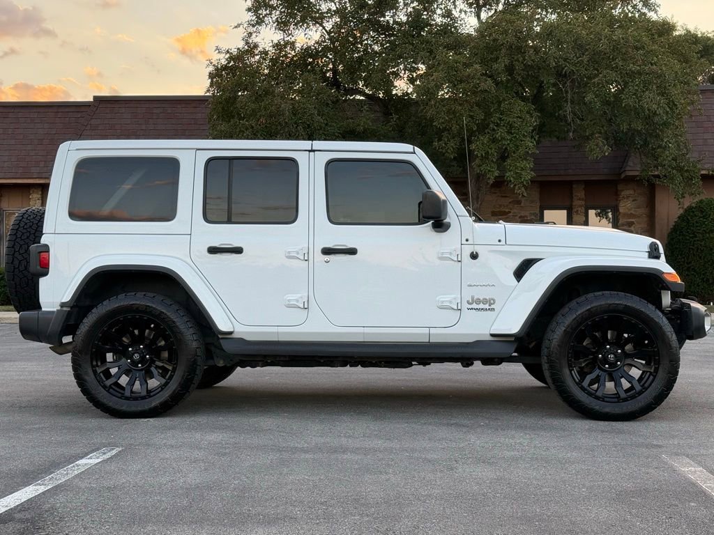 Used 2021 Jeep Wrangler Unlimited Sahara w/ Uconnect 4C Nav & Sound Group image 7