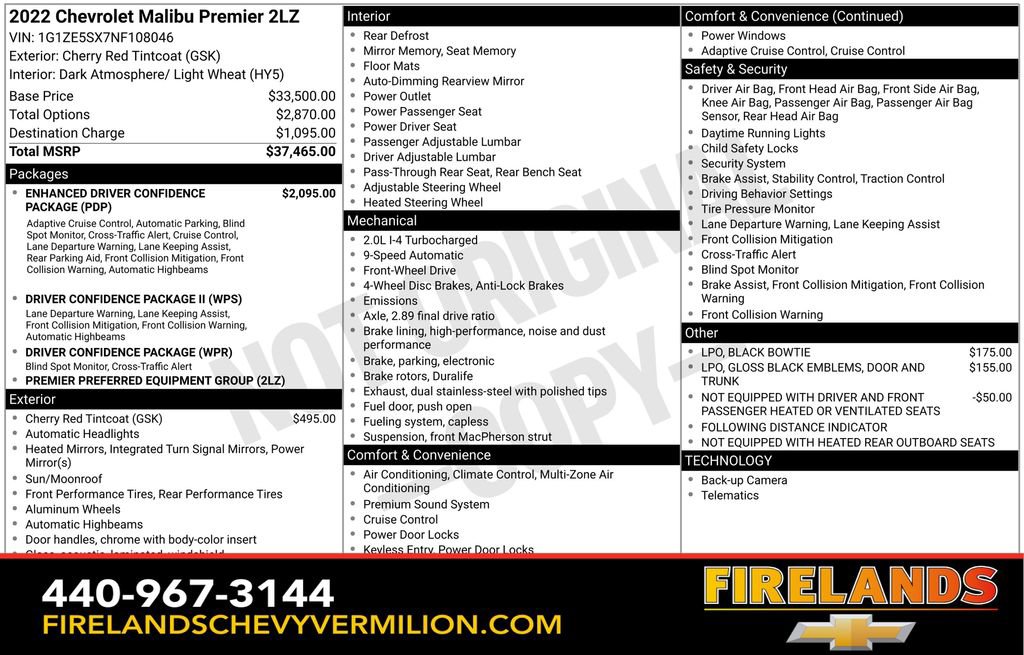 Certified 2022 Chevrolet Malibu Premier image 2