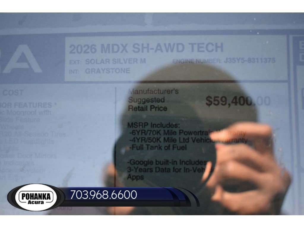 New 2026 Acura MDX w/ Technology Package AWD/4WD image 40