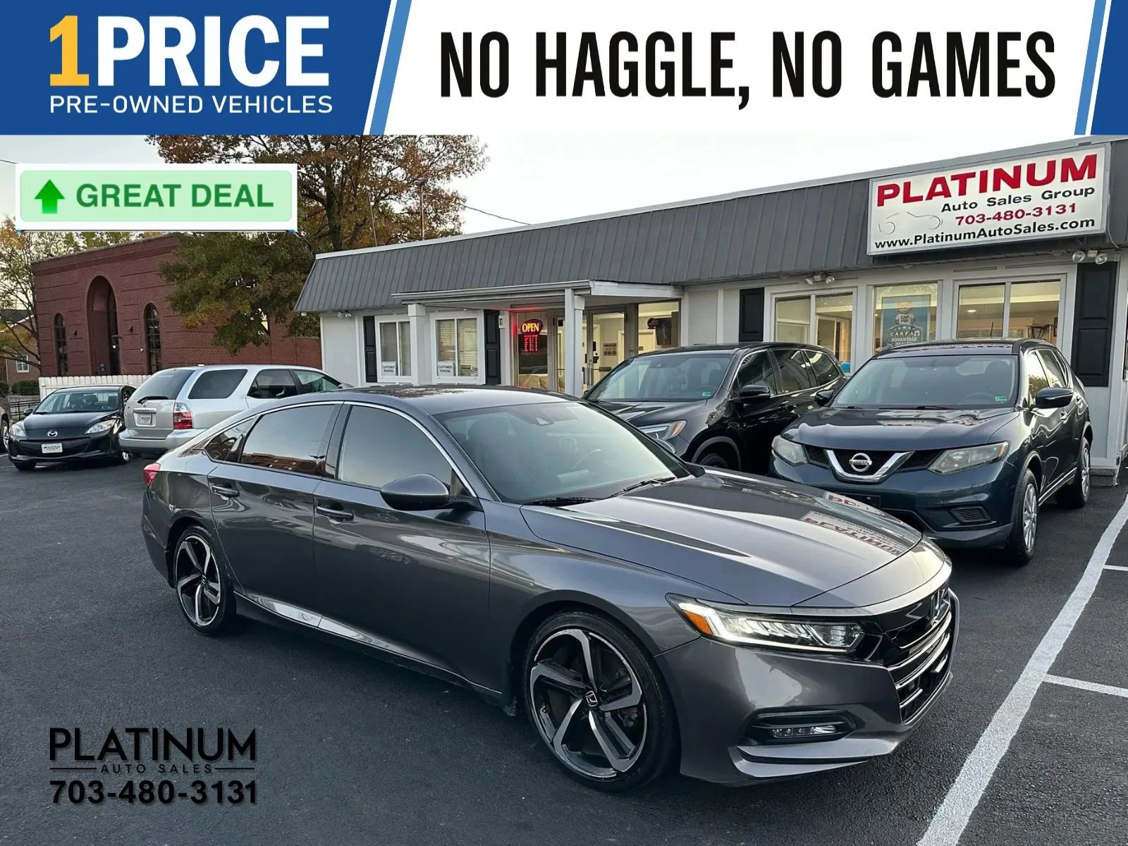 Used 2019 Honda Accord Sport image 1
