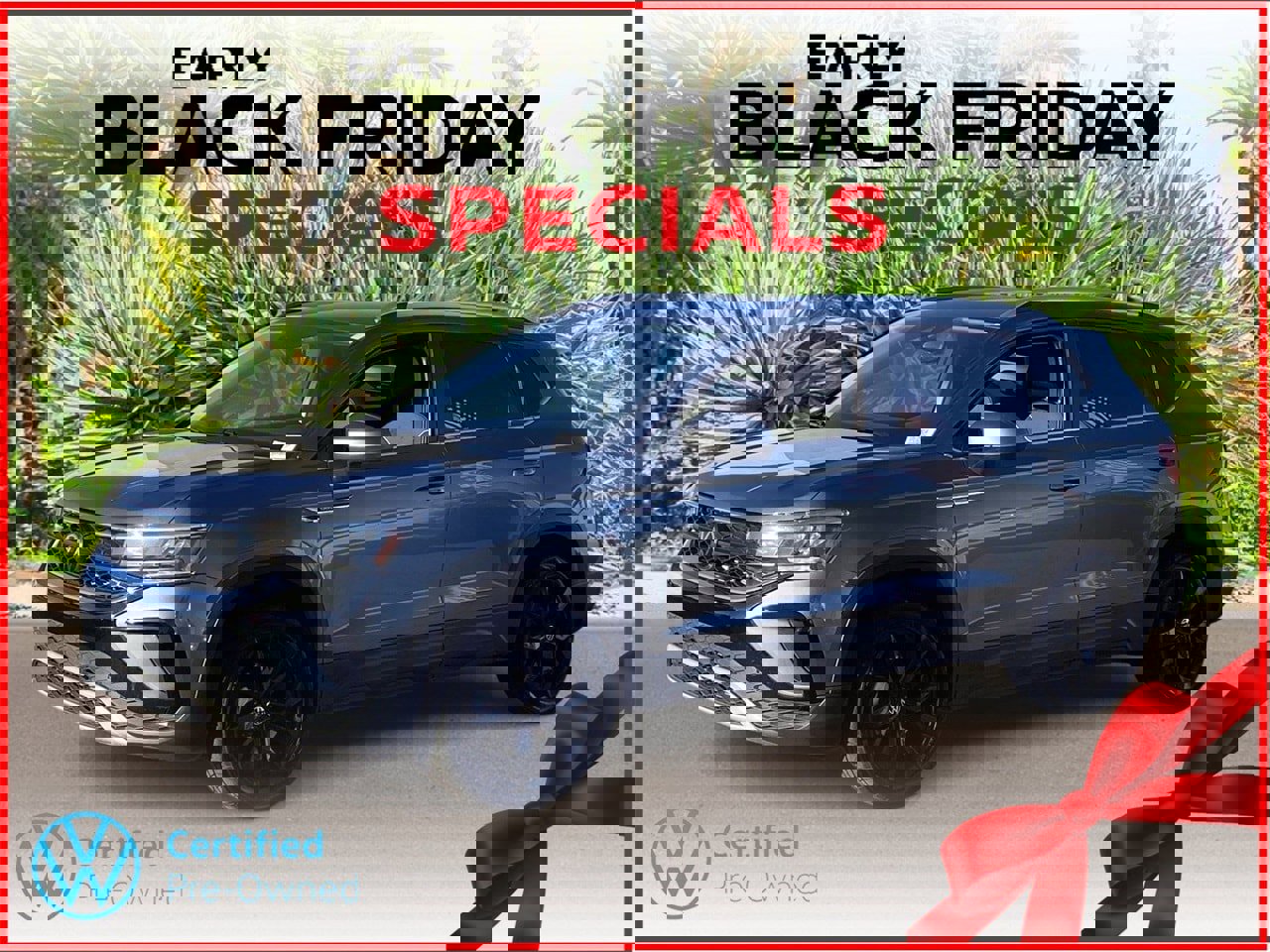 Certified 2023 Volkswagen Taos SE w/ Black Wheel Package