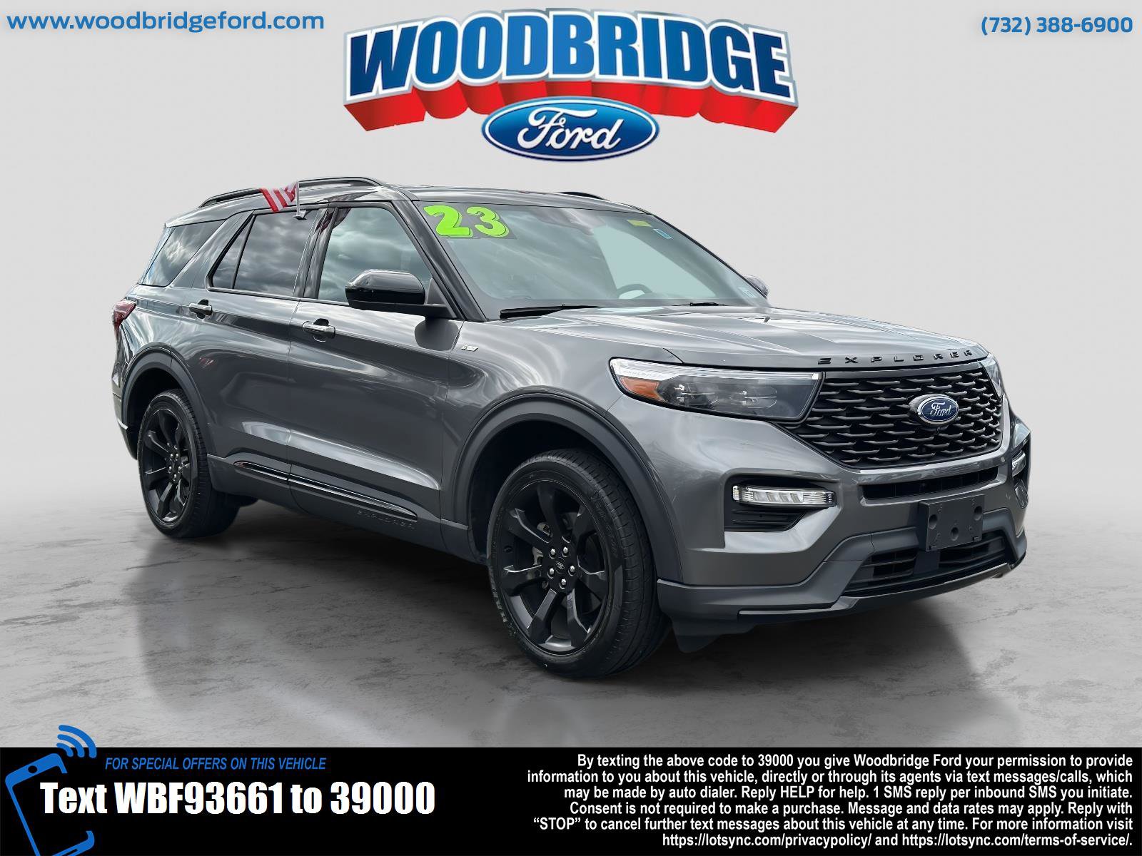 Used 2023 Ford Explorer ST-Line w/ Class IV Trailer Tow Package