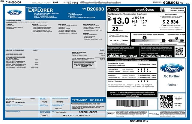 Used 2016 Ford Explorer Platinum image 2