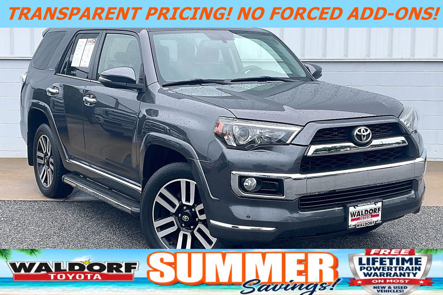 Used 2018 Toyota 4Runner Limited AWD/4WD video 1