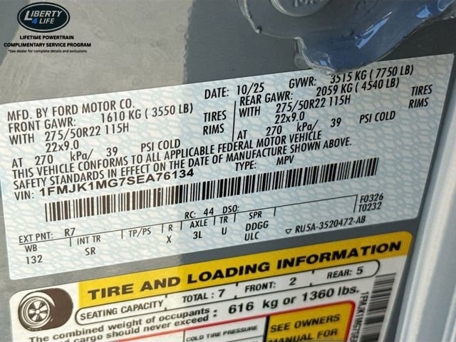 New 2025 Ford Expedition Max Platinum w/ Platinum Ultimate Package AWD/4WD image 35