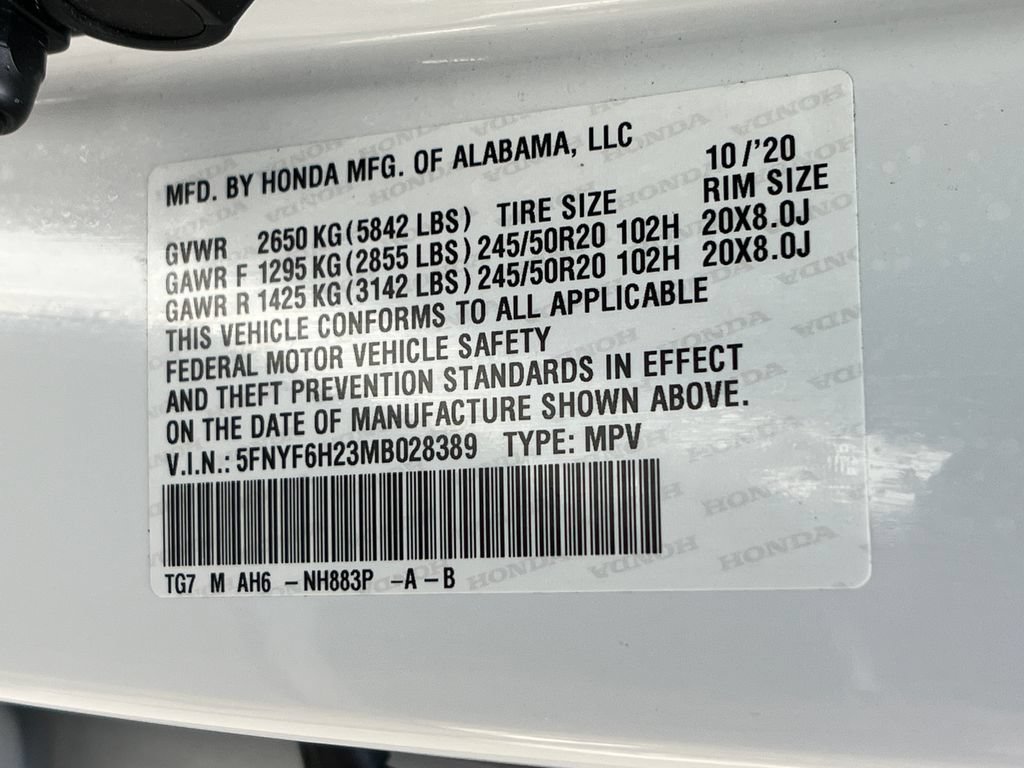 Used 2021 Honda Pilot Special Edition image 28