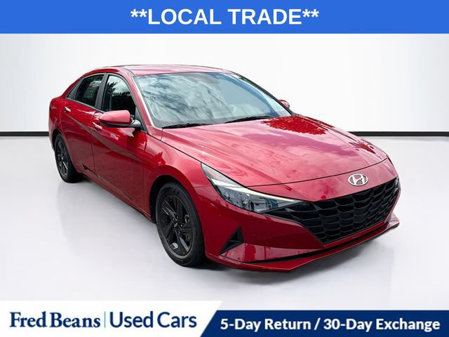 Certified 2022 Hyundai Elantra Blue FWD image 1
