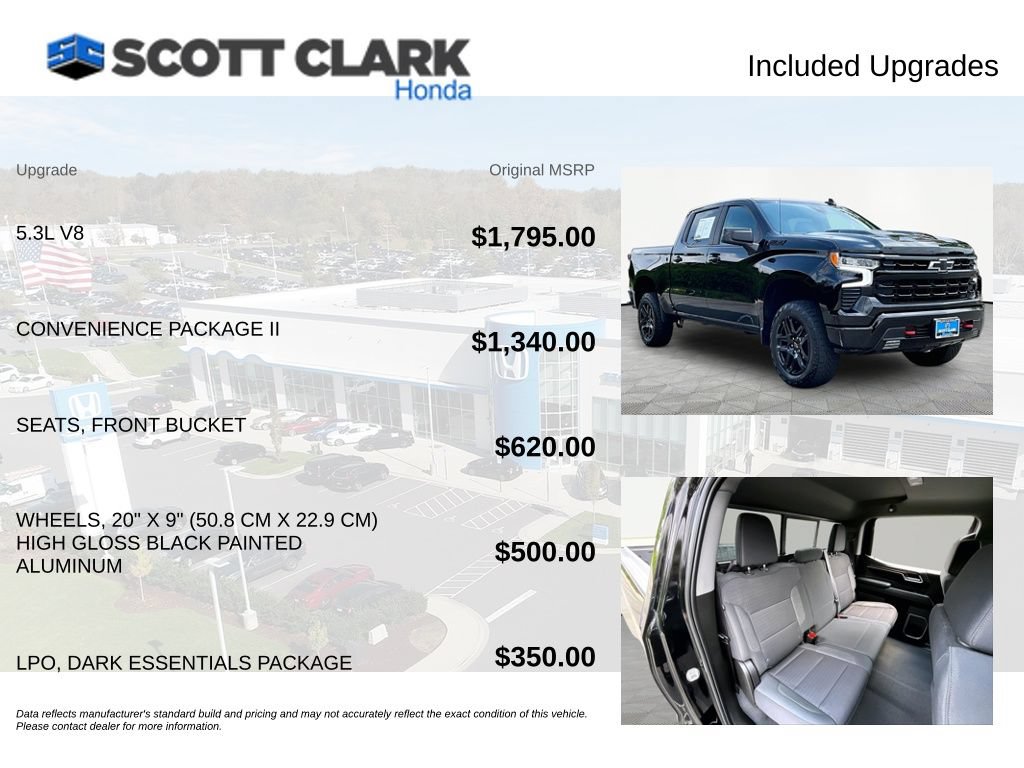 Used 2023 Chevrolet Silverado 1500 LT Trail Boss w/ Convenience Package II AWD/4WD image 8