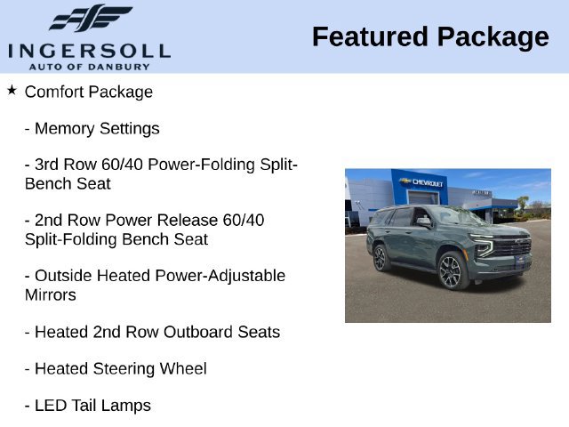 Used 2025 Chevrolet Tahoe RST w/ Comfort Package AWD/4WD image 15