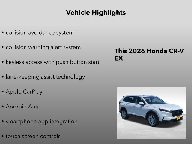 New 2026 Honda CR-V EX image 10