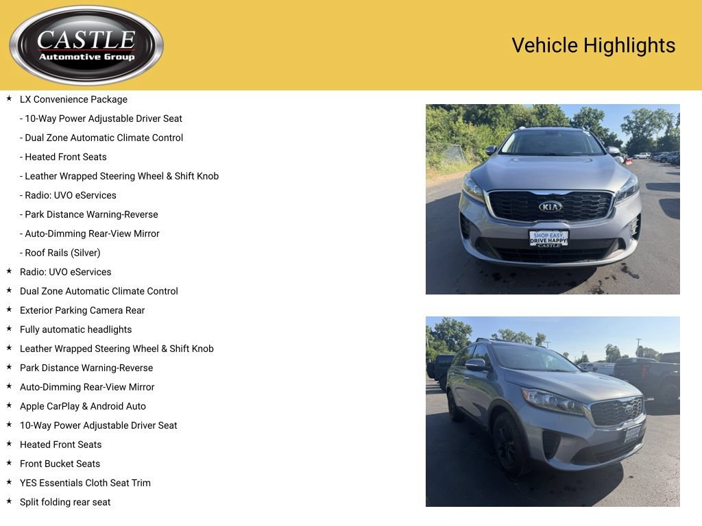 Used 2019 Kia Sorento AWD w/ LX Convenience Package image 4