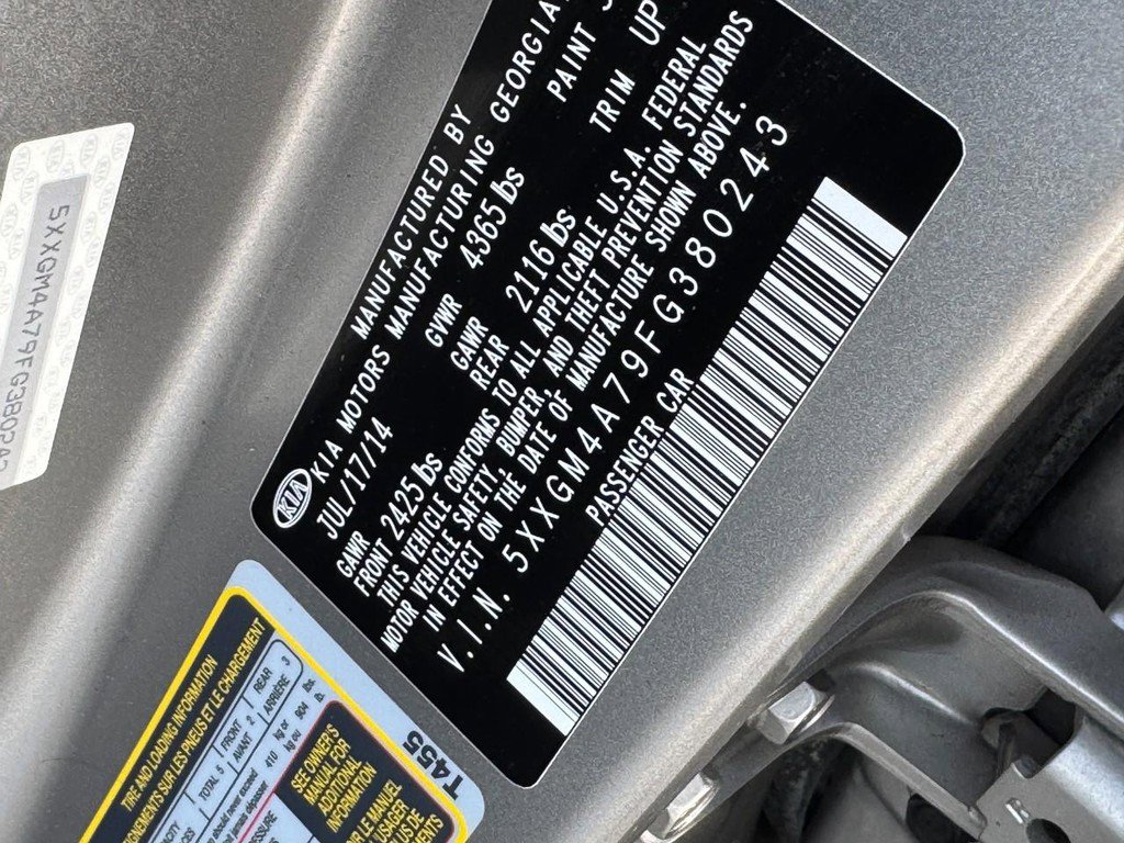 Used 2015 Kia Optima LX w/ Paint Protection Film Package image 24