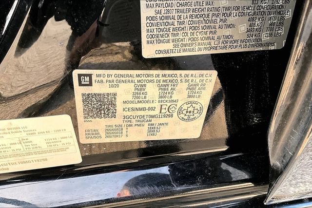 Used 2021 Chevrolet Silverado 1500 LT w/ LPO, Dark Essentials Package AWD/4WD image 20