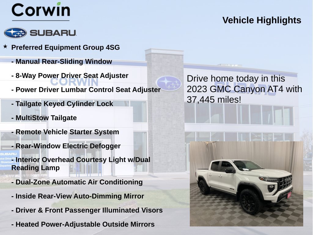 Used 2023 GMC Canyon AT4 w/ AT4 Premium Package AWD/4WD image 6