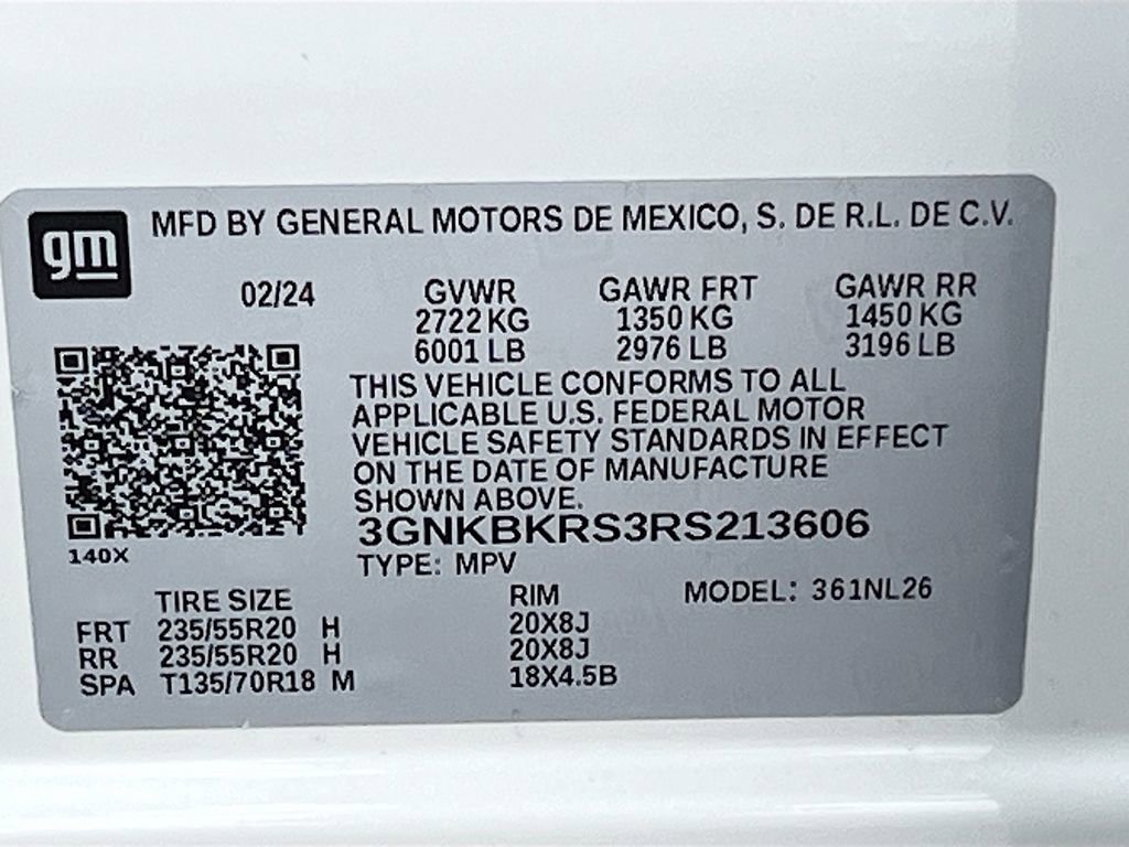 Used 2024 Chevrolet Blazer RS w/ Driver Confidence II Package image 33