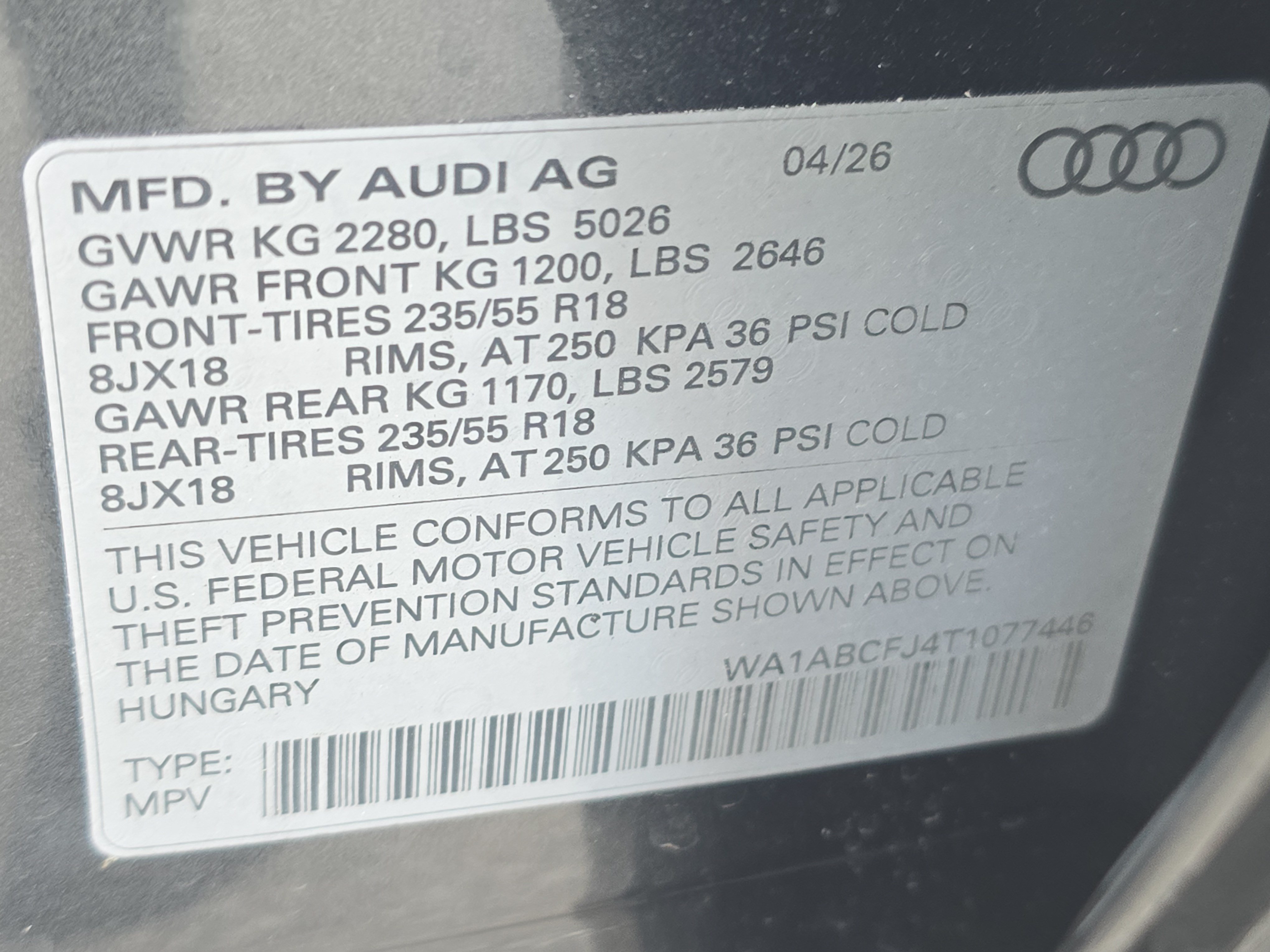 New 2026 Audi Q3 quattro 2.0T AWD/4WD image 34