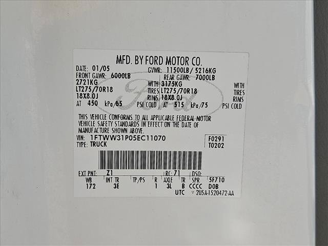 Used 2005 Ford F350 XL AWD/4WD image 23