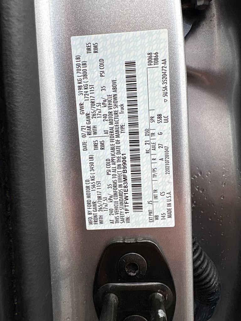 Certified 2021 Ford F150 XL w/ Trailer Tow Package AWD/4WD image 10