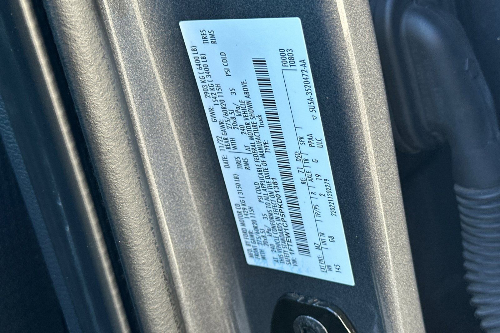 Used 2023 Ford F150 XL w/ STX Appearance Package image 28