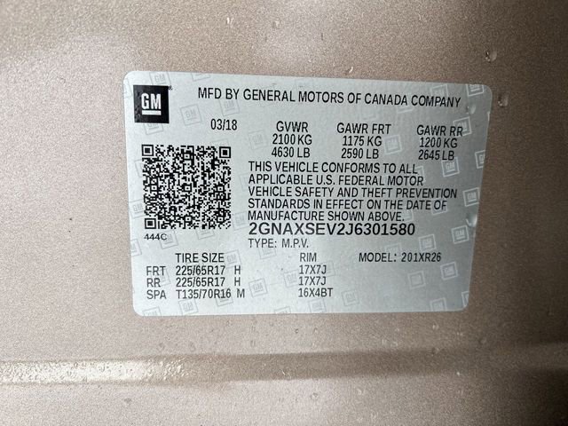 Used 2018 Chevrolet Equinox LT image 26