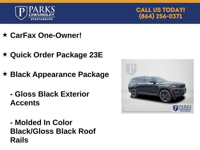 Used 2023 Jeep Grand Cherokee L Limited w/ Black Appearance Package AWD/4WD image 5
