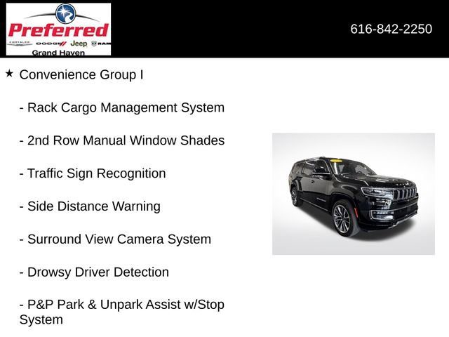 Used 2024 Jeep Wagoneer L Series III w/ Premium Group I image 6