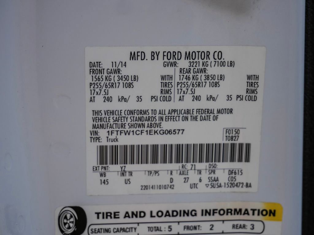 Used 2014 Ford F150 XLT w/ Equipment Group 301A Mid image 28