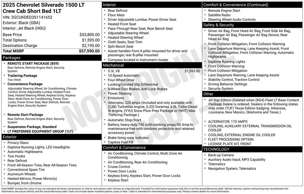 Used 2025 Chevrolet Silverado 1500 LT AWD/4WD image 26