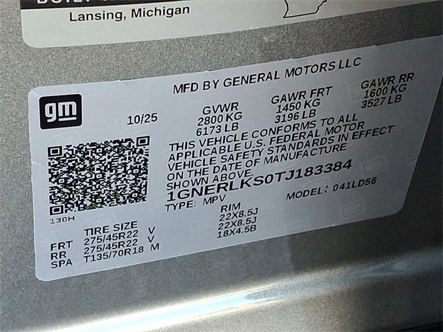 New 2026 Chevrolet Traverse RS image 17