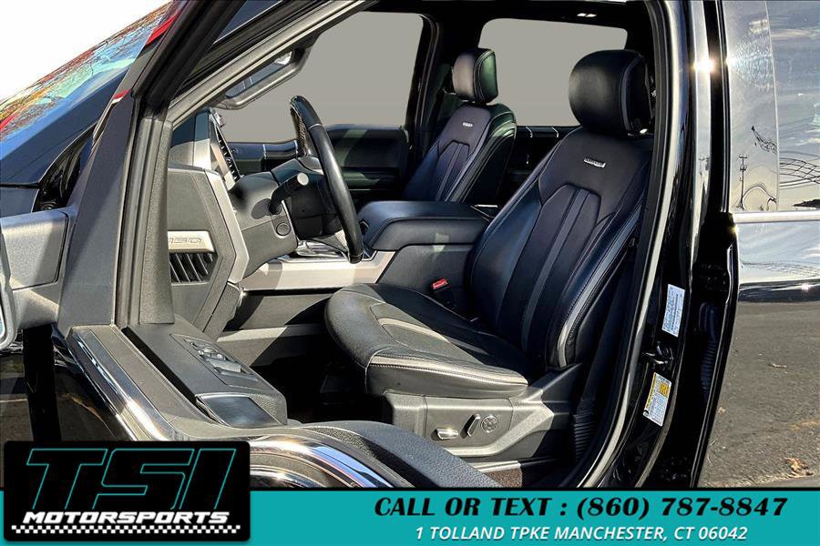 Used 2018 Ford F150 Platinum w/ Equipment Group 701A Luxury image 25