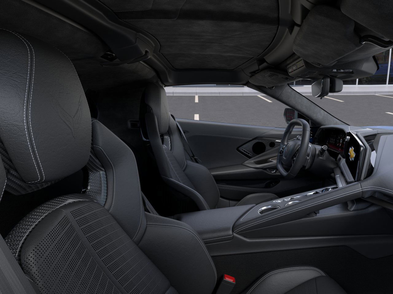 New 2026 Chevrolet Corvette Stingray Premium Cpe w/ Stealth Interior Trim Package RWD image 63