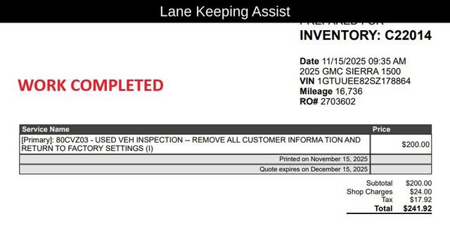 Used 2025 GMC Sierra 1500 AT4 w/ AT4 Premium Package image 9