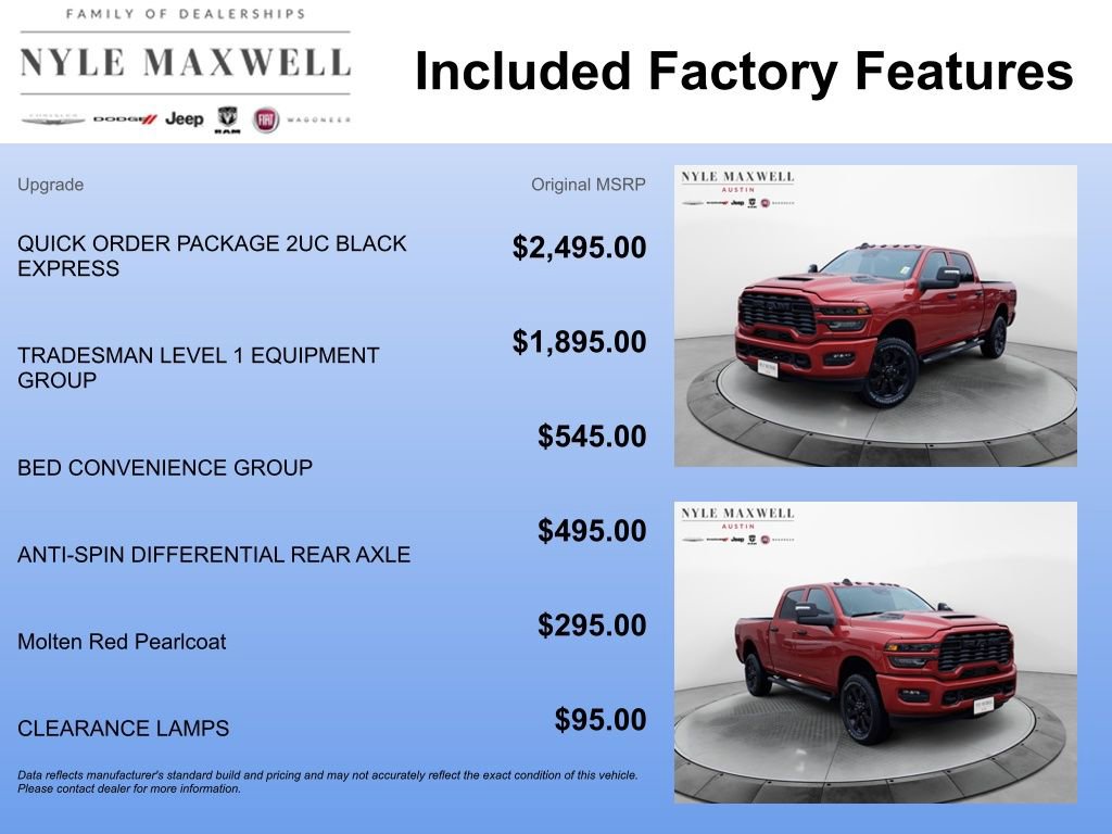 New 2026 RAM 2500 Tradesman image 7