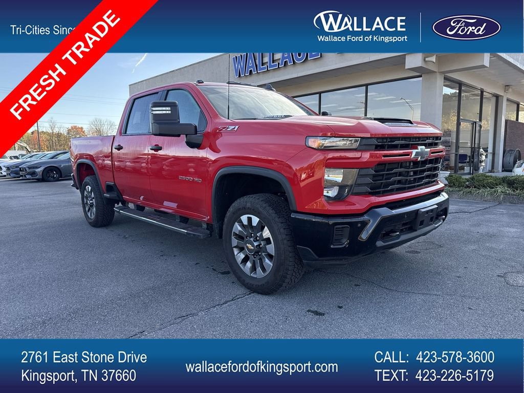 Used 2025 Chevrolet Silverado 2500 Custom w/ Custom Value Package