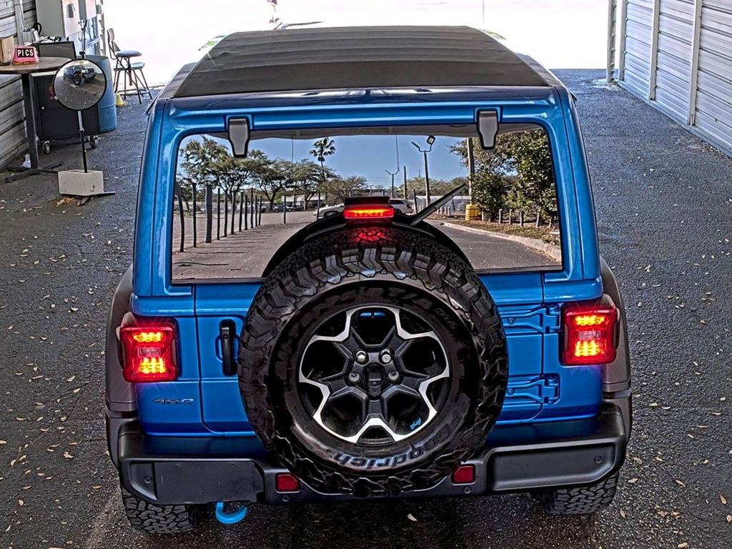 Used 2022 Jeep Wrangler Unlimited Rubicon 4xe w/ Safety Group image 7