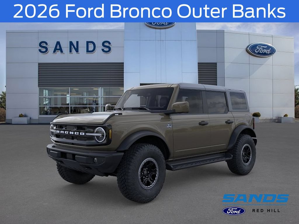 New 2026 Ford Bronco Outer Banks w/ Sasquatch Package AWD/4WD 360° Tour