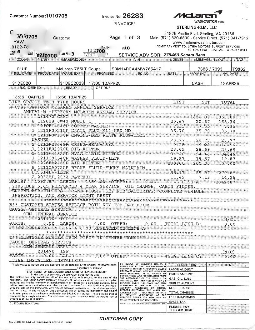 Used 2021 McLaren 765LT image 36